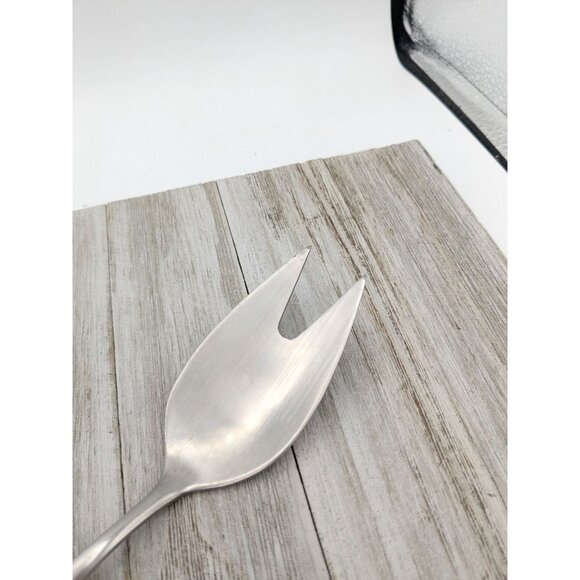Gustav Stainless Steel Cold Meat Salad Serving Fork Sweden 10" - Picture 2 of 8